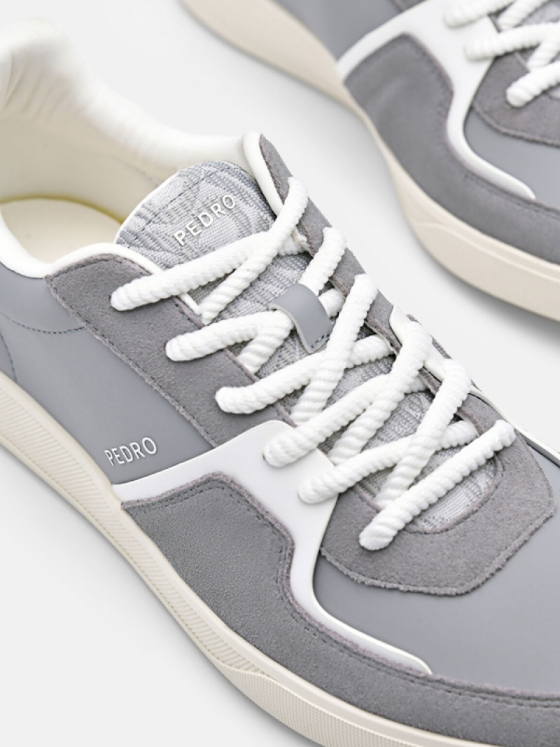 Grey Women's Pedro Icon Fleet Sneakers | JFGEPC-856