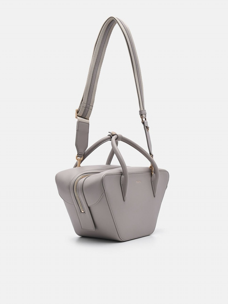 Grey Women's Pedro Olivia Handbag | OTEGSI-586