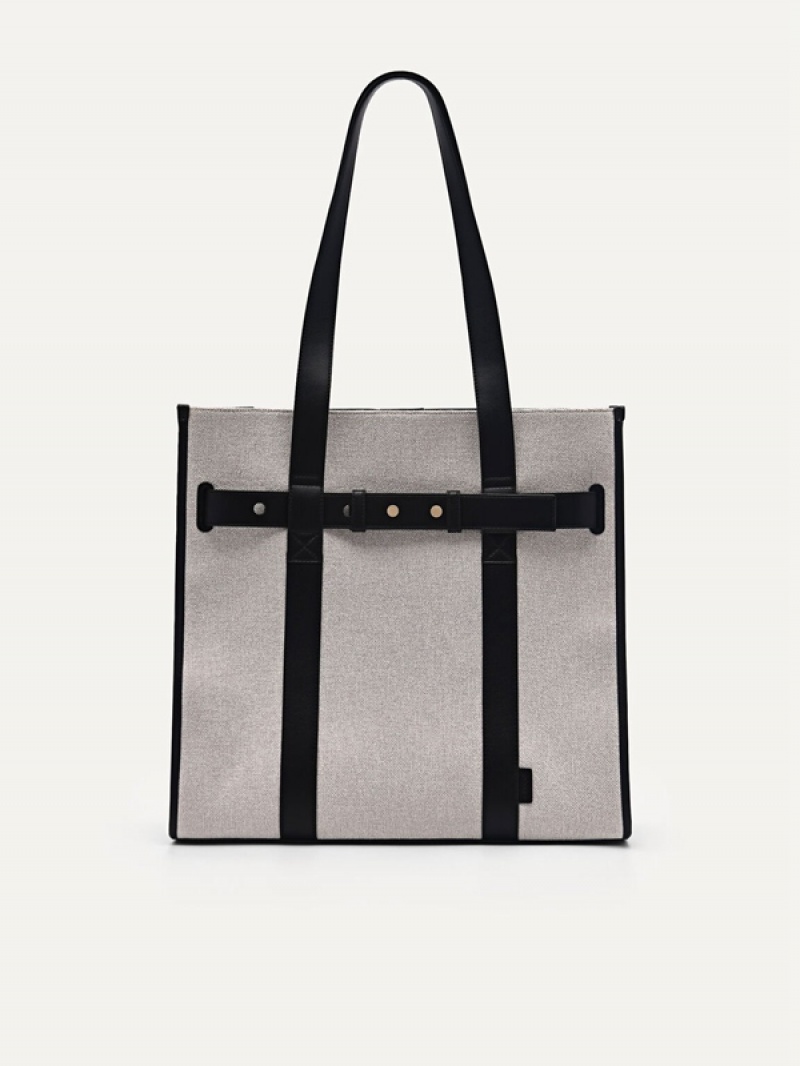 Grey Women\'s Pedro Yasmin Tote Bag | OPZYNL-708