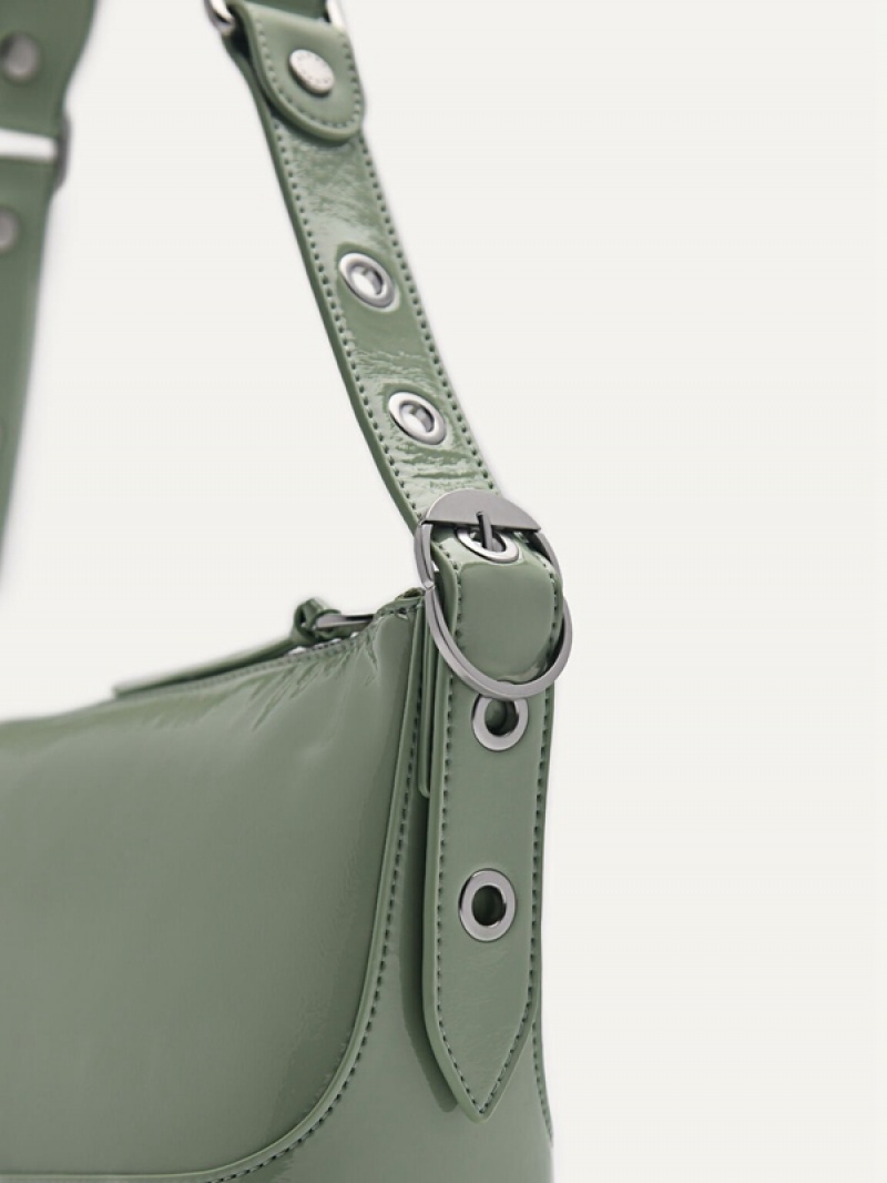 Light Green Women's Pedro Norah Shoulder Bags | TCBUGW-479