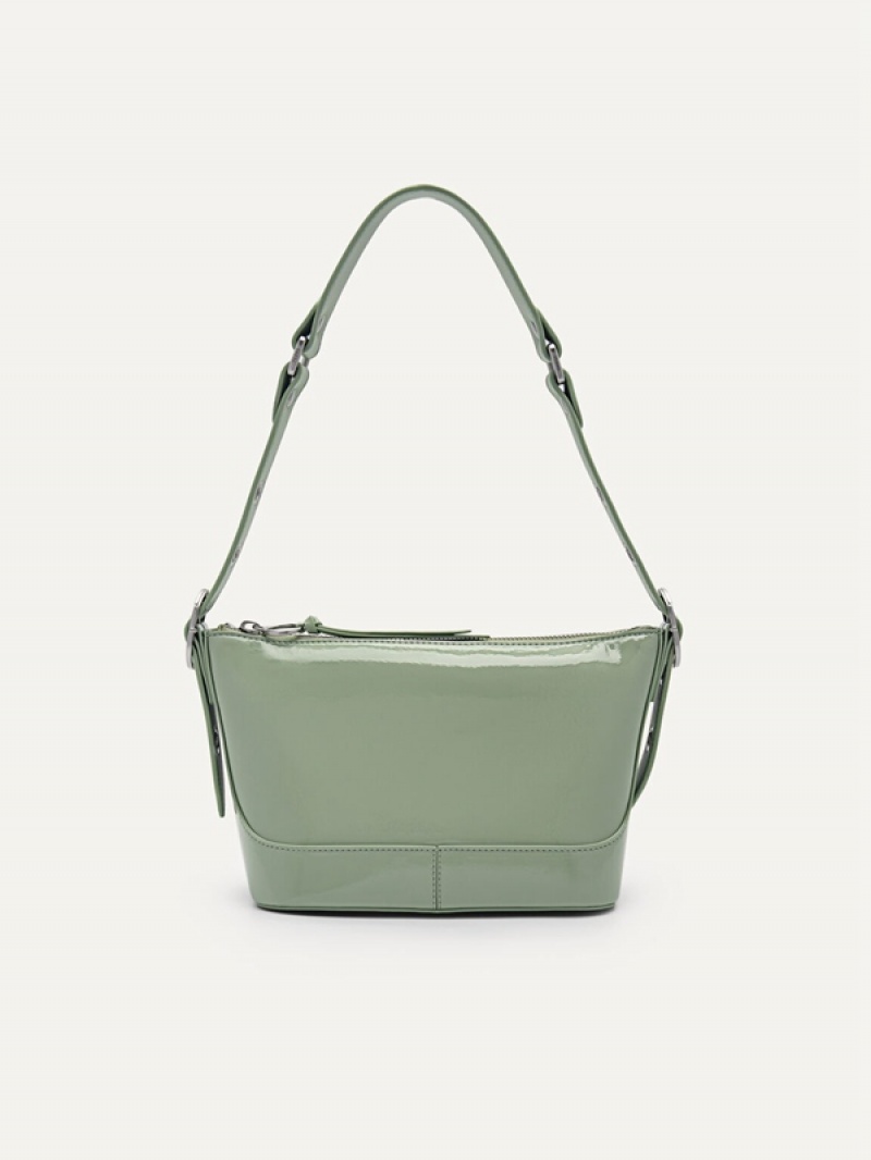 Light Green Women\'s Pedro Norah Shoulder Bags | TCBUGW-479