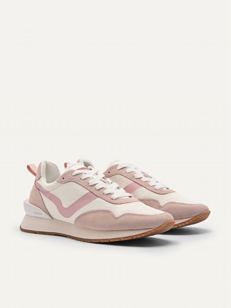 Light Pink Women's Pedro Swift Sneakers | VKBJCS-473