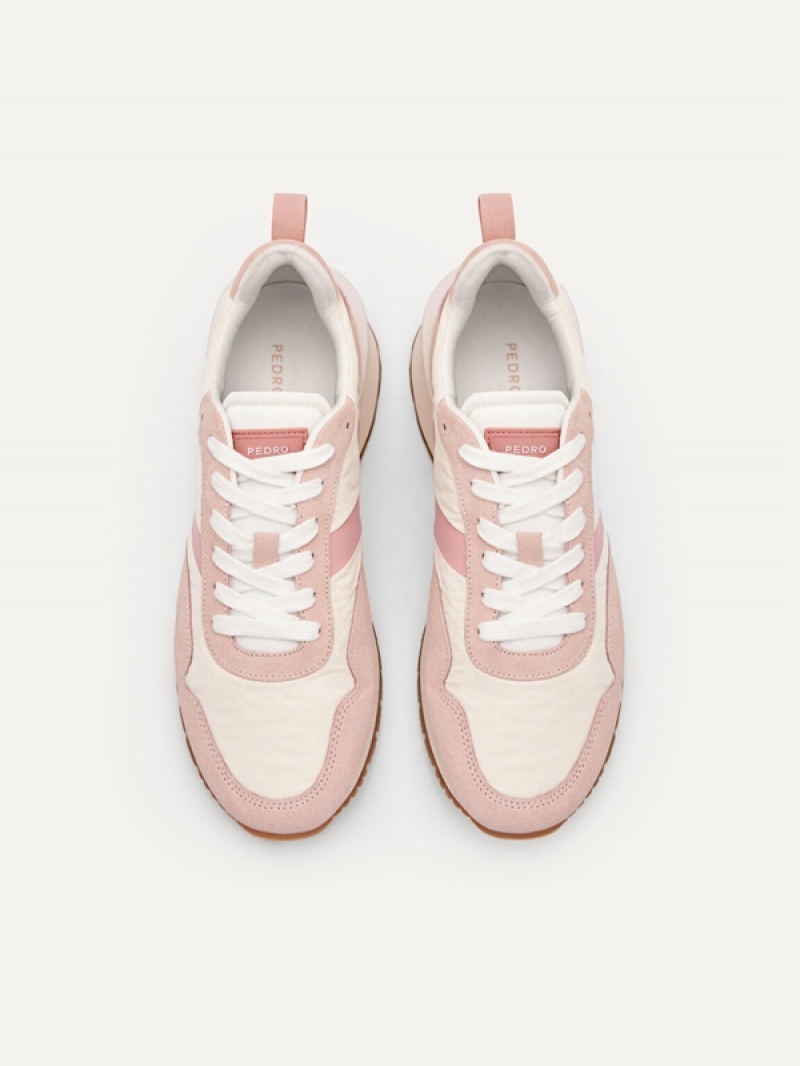 Light Pink Women's Pedro Swift Sneakers | VKBJCS-473