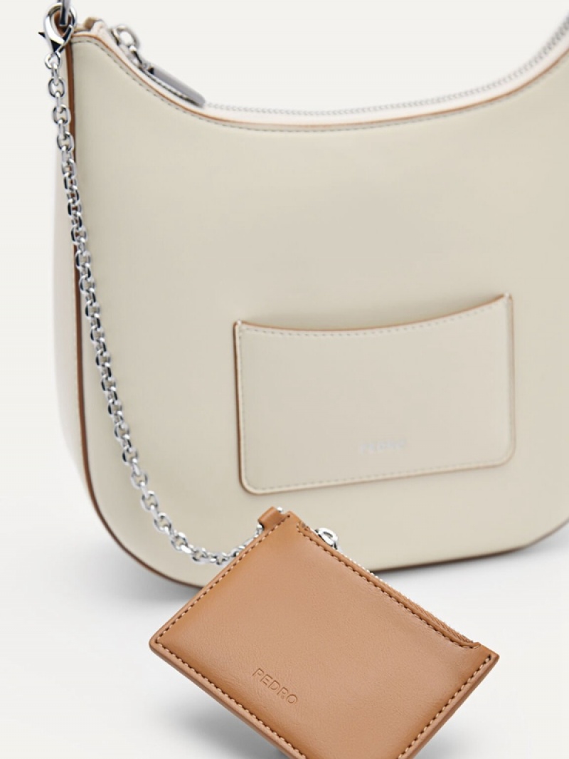 Light Yellow Women's Pedro Carol Shoulder Bags | GSDPVI-092