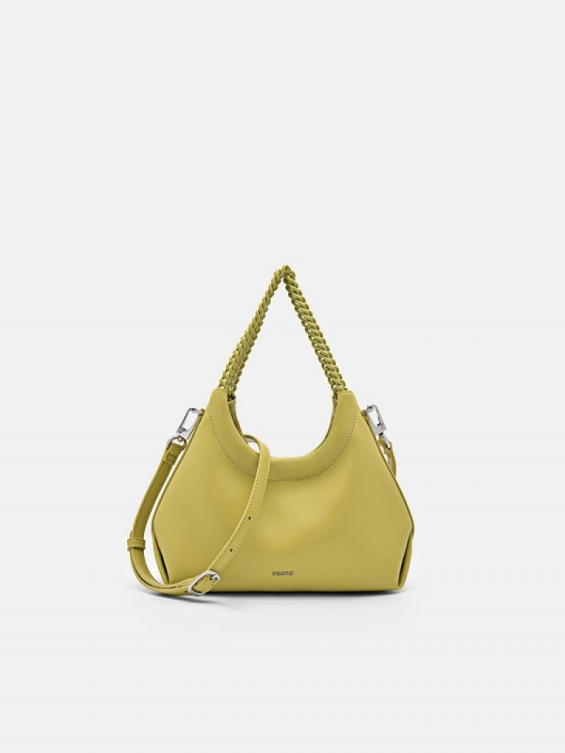 Light Yellow Women\'s Pedro Naomie Handbag | ZVJTMB-728