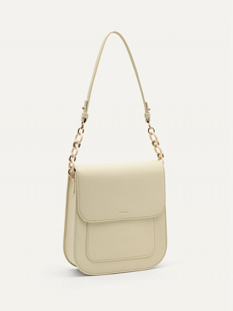 Light Yellow Women's Pedro Sydney Shoulder Bags | TECIWG-168