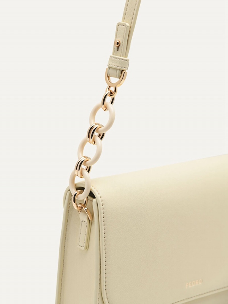 Light Yellow Women's Pedro Sydney Shoulder Bags | TECIWG-168