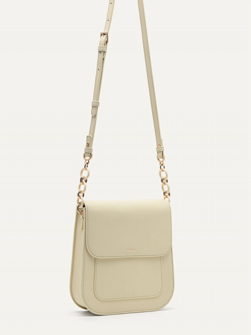 Light Yellow Women's Pedro Sydney Shoulder Bags | TECIWG-168