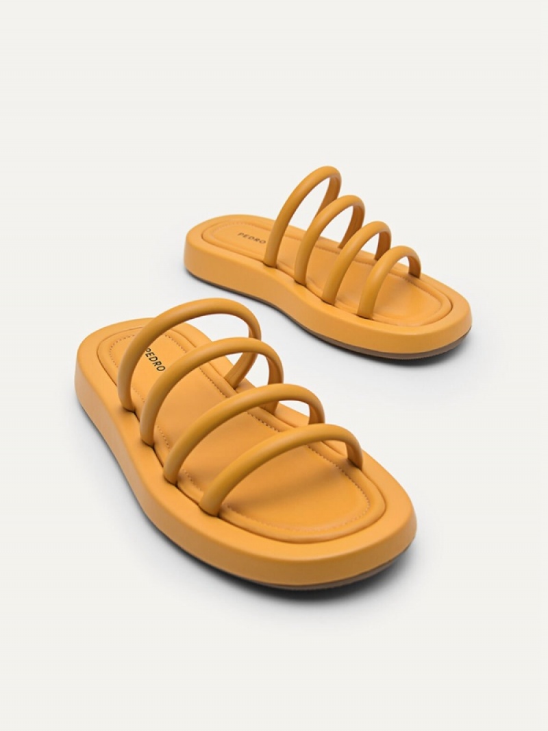 Mustard Women's Pedro Fava Sandals | YZATSW-294