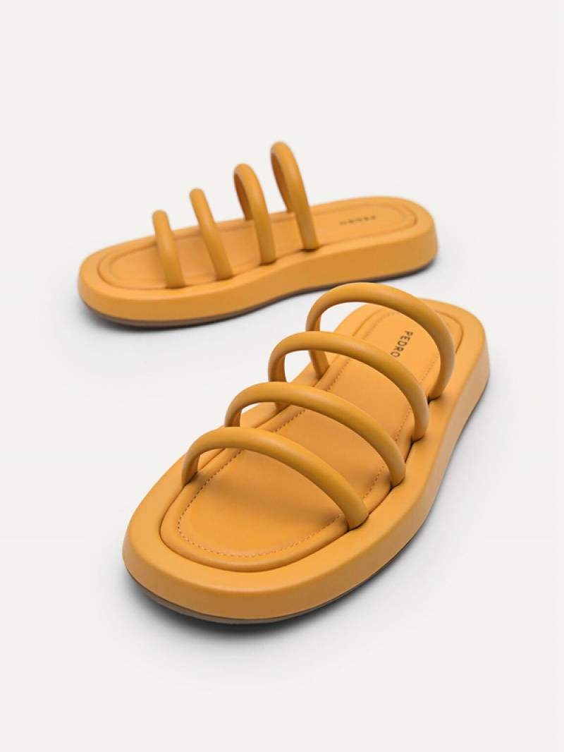 Mustard Women's Pedro Fava Sandals | YZATSW-294