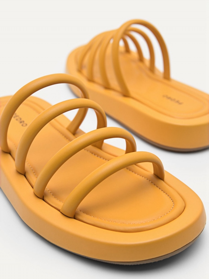 Mustard Women's Pedro Fava Sandals | YZATSW-294