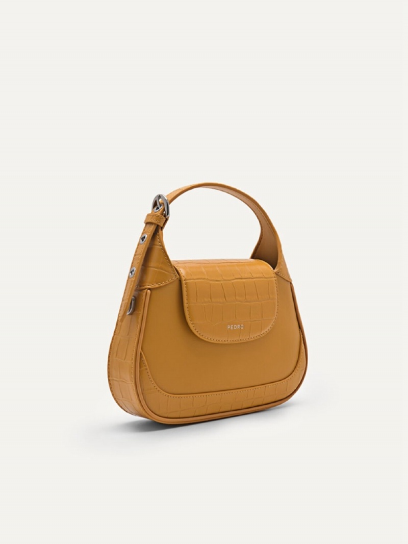 Mustard Women's Pedro Lilah Shoulder Bags | MPSFVB-864