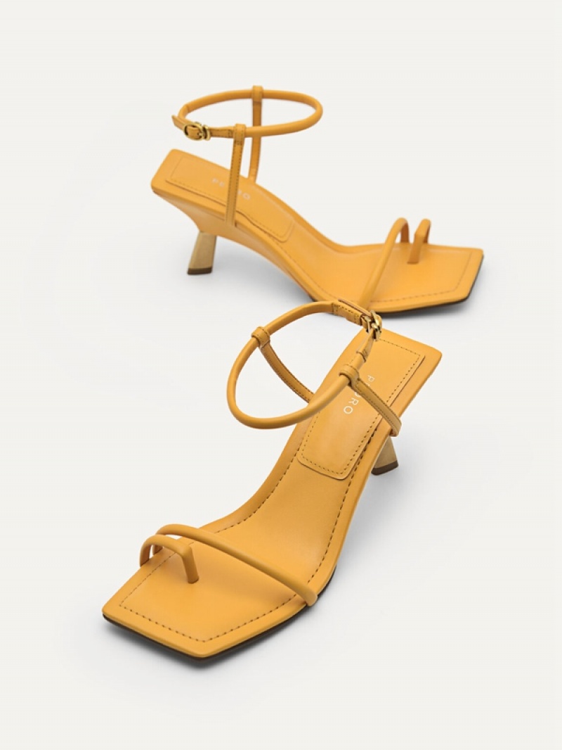 Mustard Women's Pedro Lima Sandals | VJEOWK-408