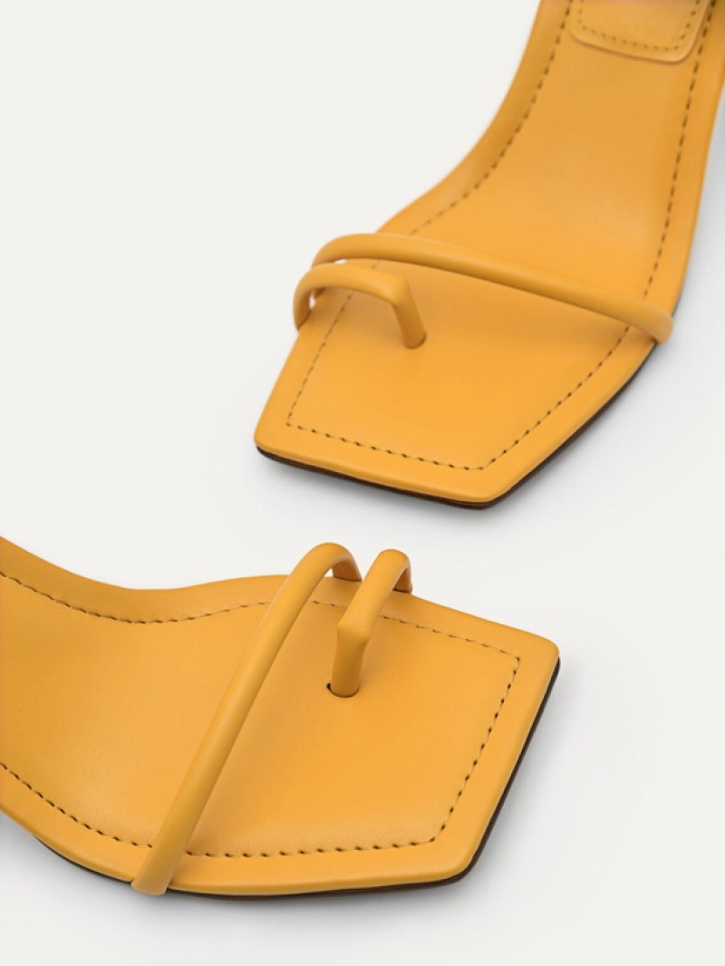 Mustard Women's Pedro Lima Sandals | VJEOWK-408