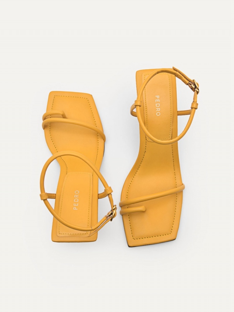 Mustard Women's Pedro Lima Sandals | VJEOWK-408