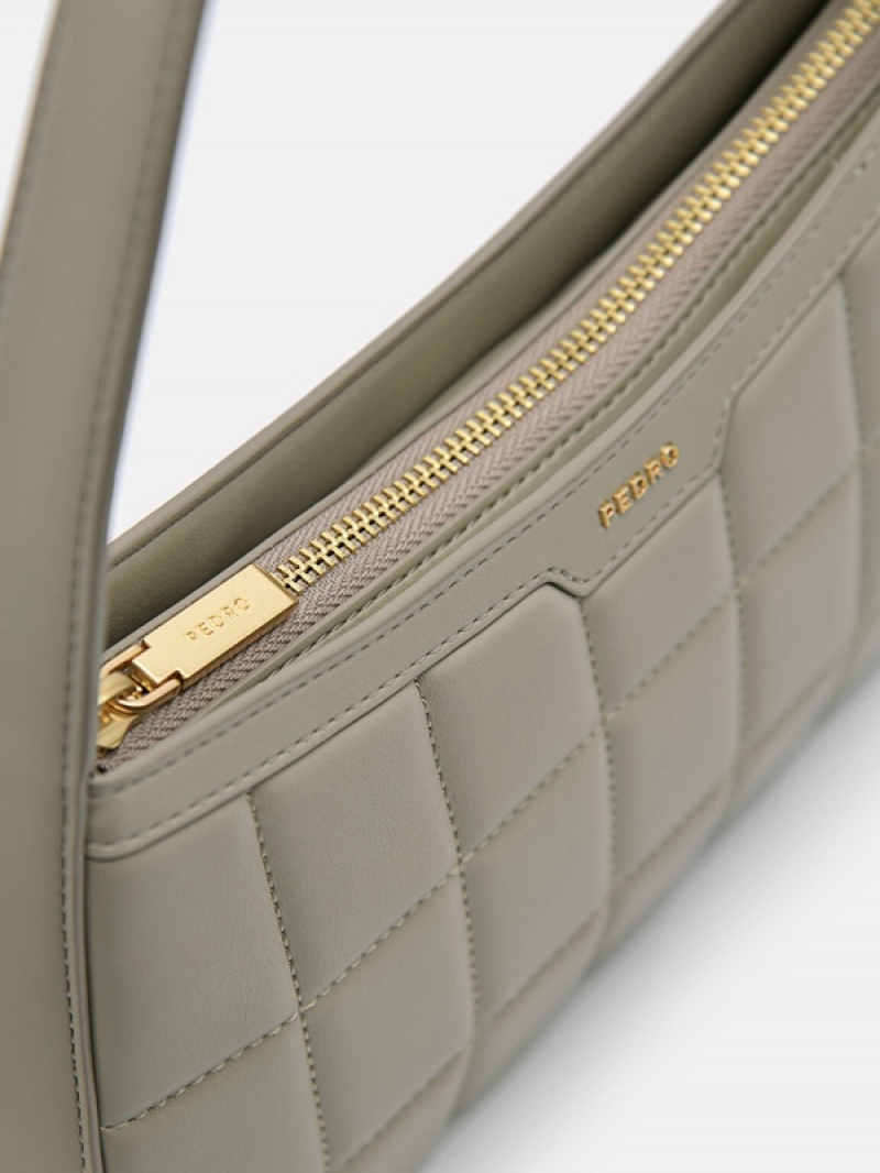 Olive Women's Pedro Lucia Shoulder Bags | HCEGJQ-473