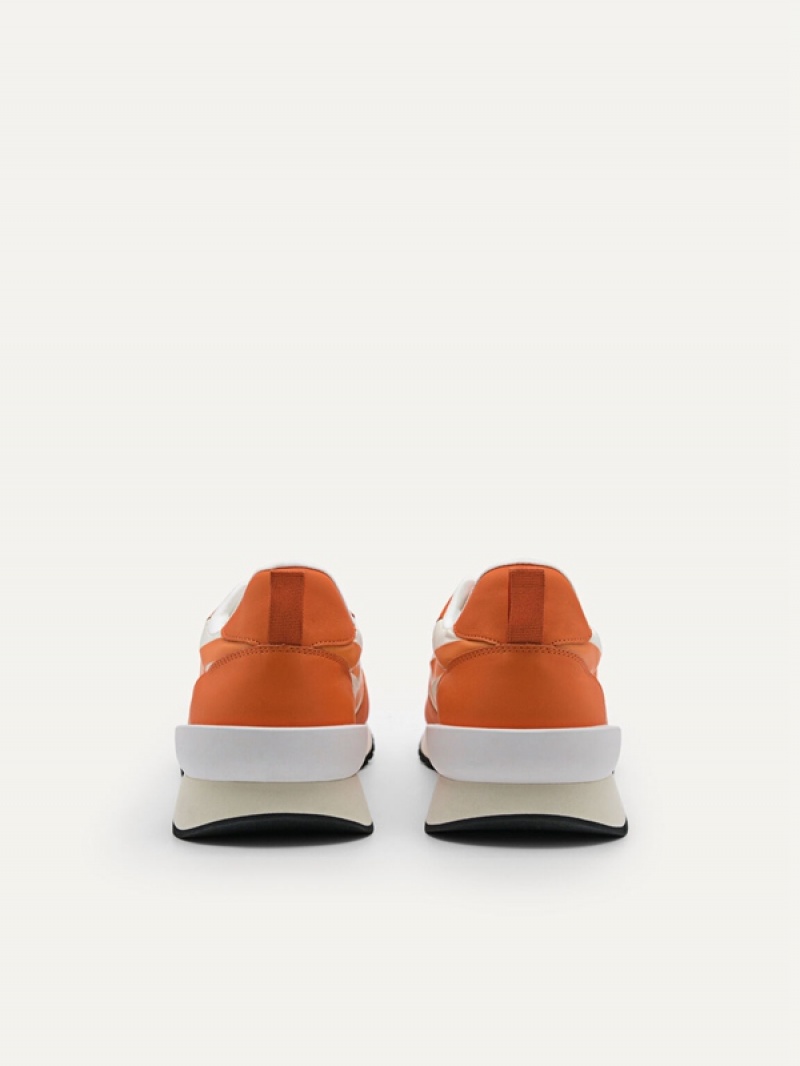 Orange Men's Pedro Swift Sneakers | RSTEYC-352