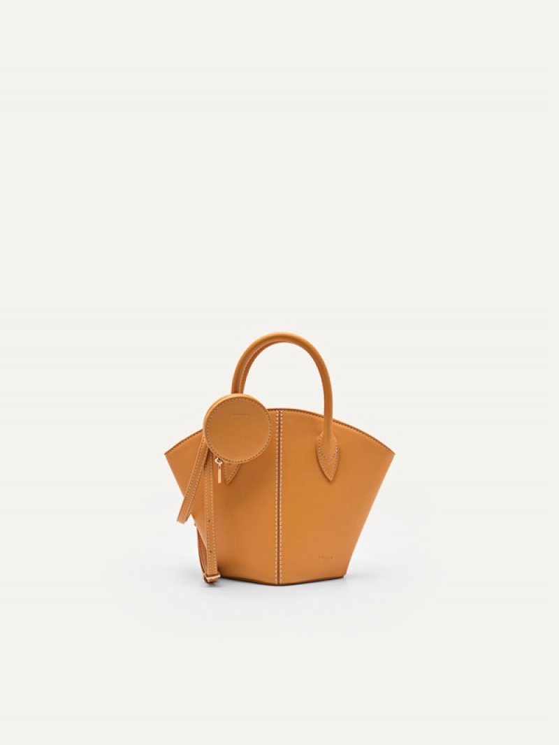 Orange Women\'s Pedro Bianca Handbag | VQROEH-032