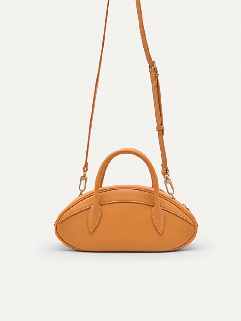 Orange Women's Pedro Bianca Shoulder Bags | DMLTIV-196