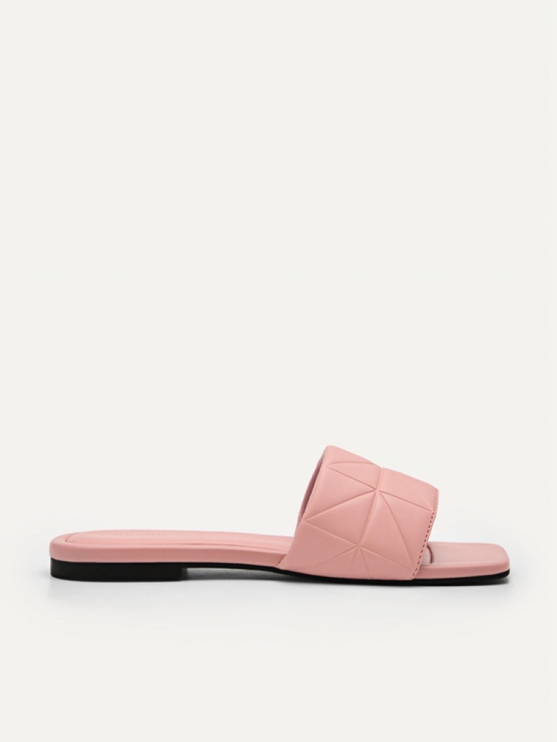 Pink Women\'s Pedro Bianca Pixel Sandals | YFBSXV-254