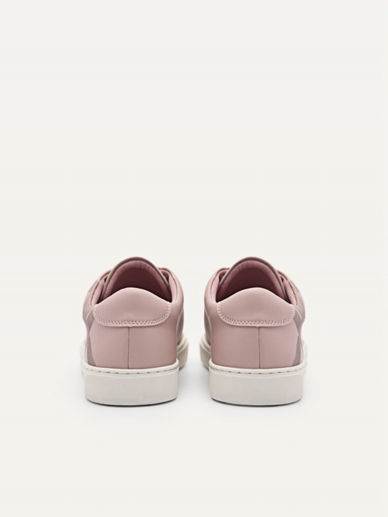 Pink Women's Pedro Icon Court Sneakers | HRDWFT-271