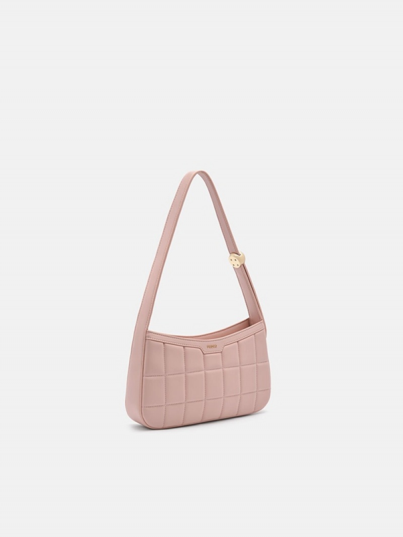 Pink Women's Pedro Lucia Shoulder Bags | OZSYHN-823