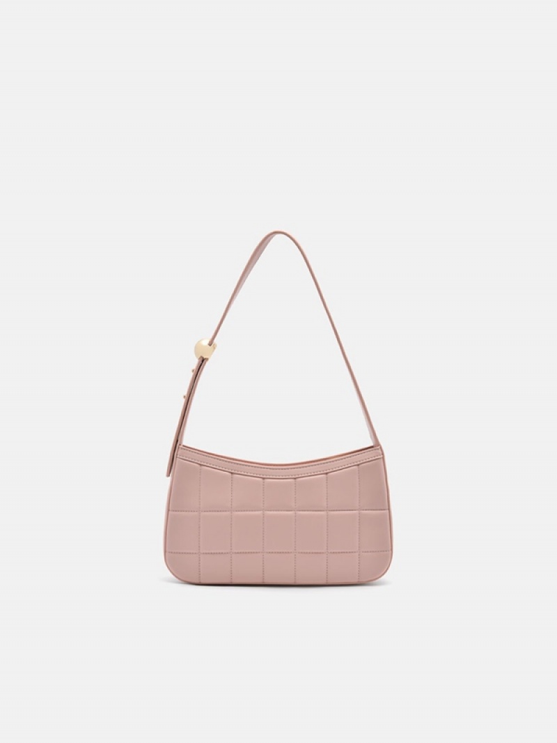 Pink Women's Pedro Lucia Shoulder Bags | OZSYHN-823