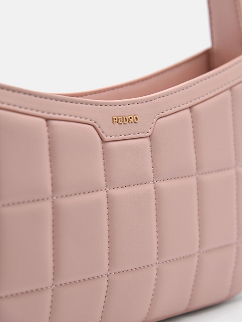 Pink Women's Pedro Lucia Shoulder Bags | OZSYHN-823