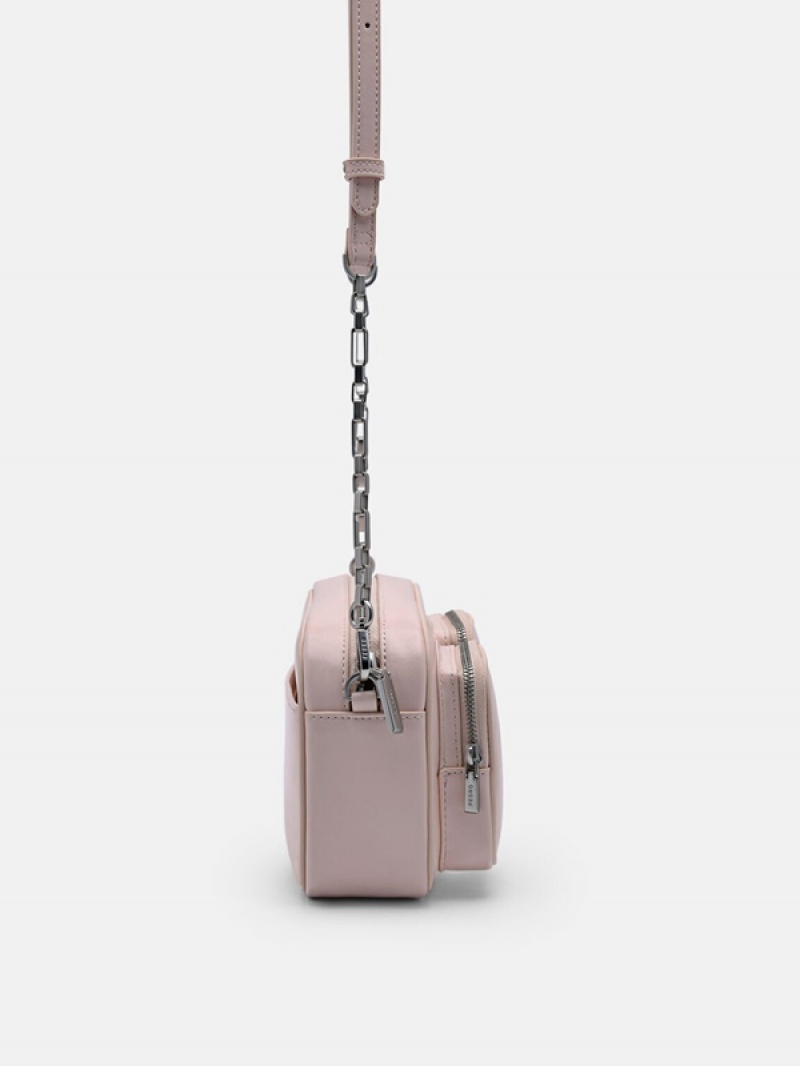 Pink Women's Pedro Maggie Mini Shoulder Bags | JCMUVP-390