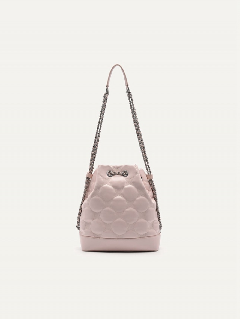 Pink Women's Pedro Maisie Bucket Bags | DORLUF-765