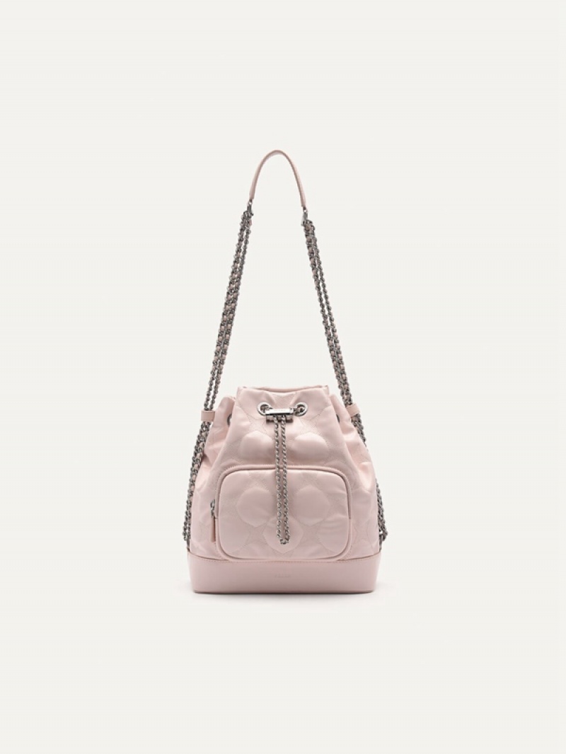 Pink Women\'s Pedro Maisie Bucket Bags | DORLUF-765