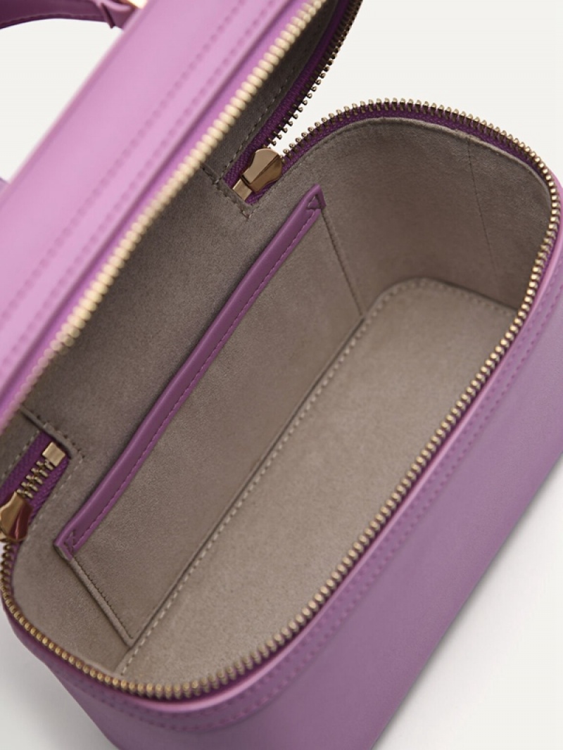 Purple Women's Pedro Ari Boxy Shoulder Bags | GFJHMI-302