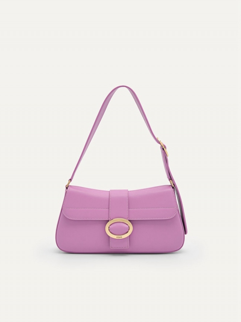 Purple Women\'s Pedro Corrin Shoulder Bags | QANJHR-072