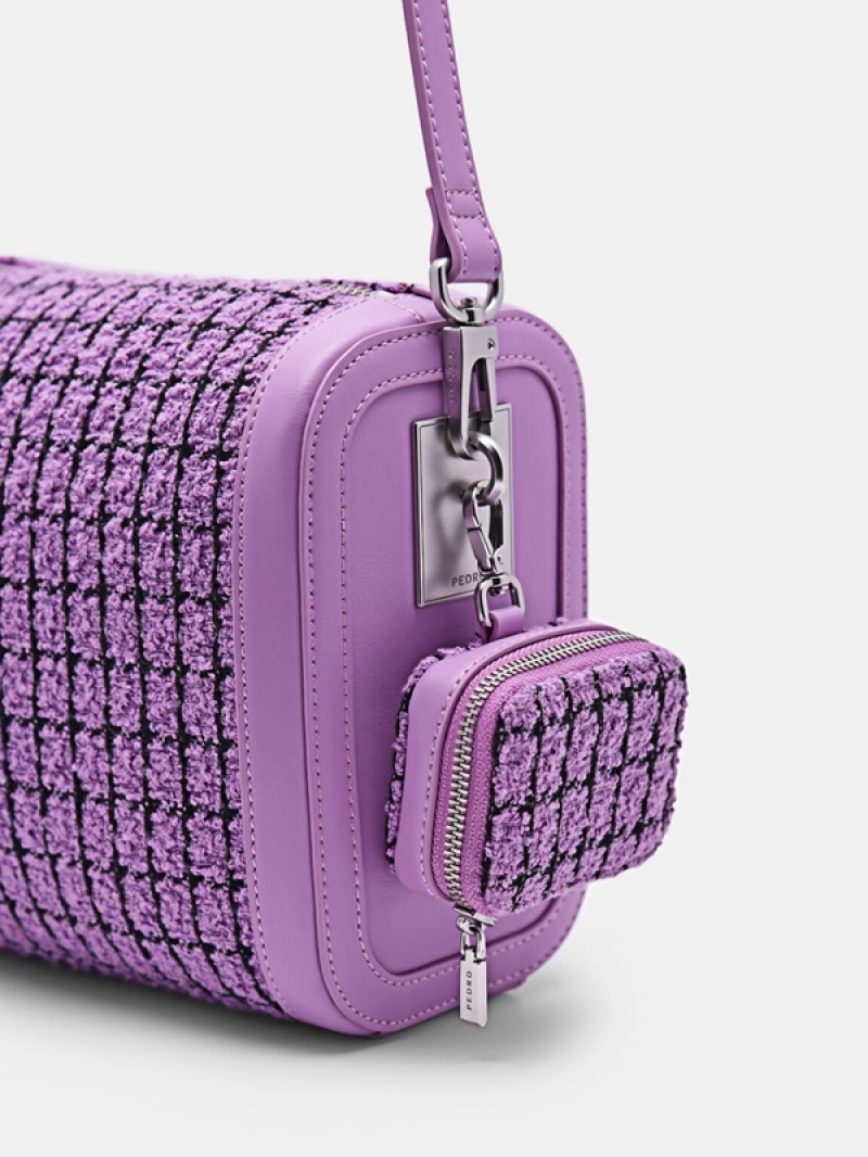 Purple Women's Pedro Maggie Shoulder Bags | ZGJPVN-359