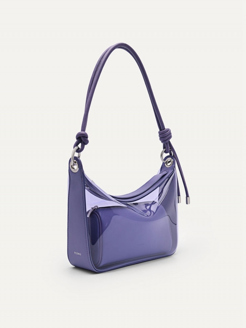 Purple Women's Pedro Megan Hobo Bag | PMEJGR-208