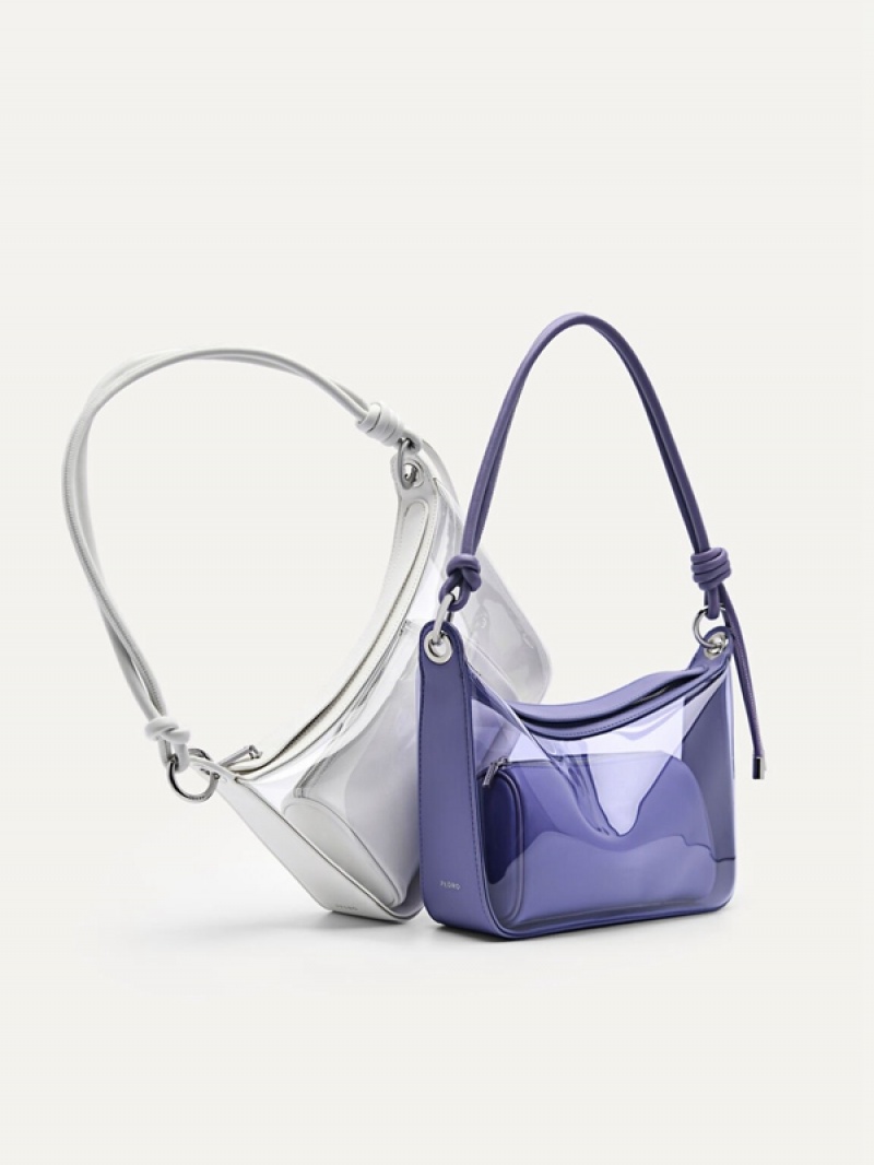 Purple Women's Pedro Megan Hobo Bag | PMEJGR-208