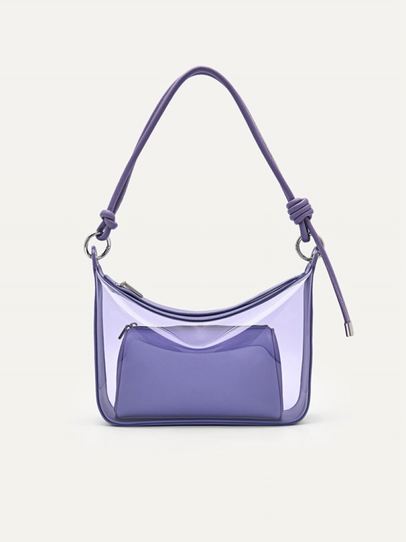 Purple Women\'s Pedro Megan Hobo Bag | PMEJGR-208