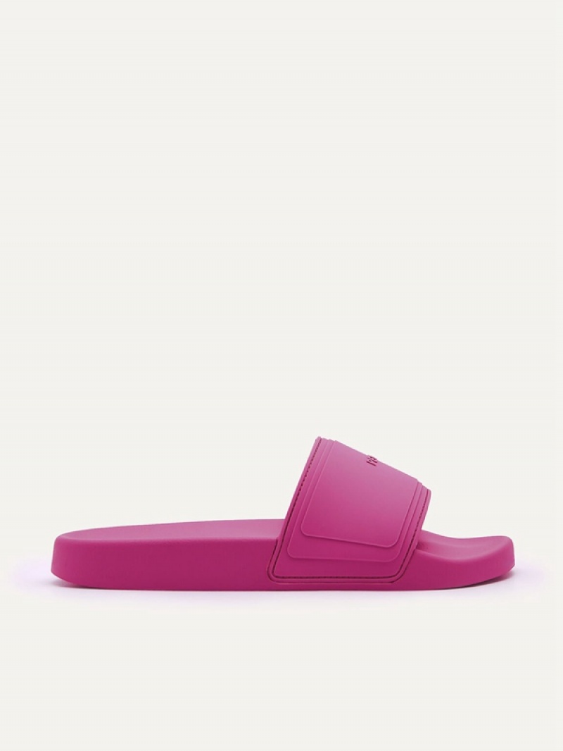 Purple Women\'s Pedro Rubber Sandals | IYDWJX-372