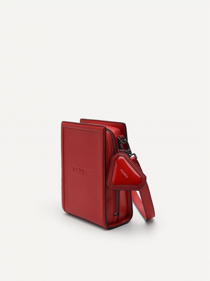 Red Men's Pedro Eterna Sling Bag | PTZVJI-039