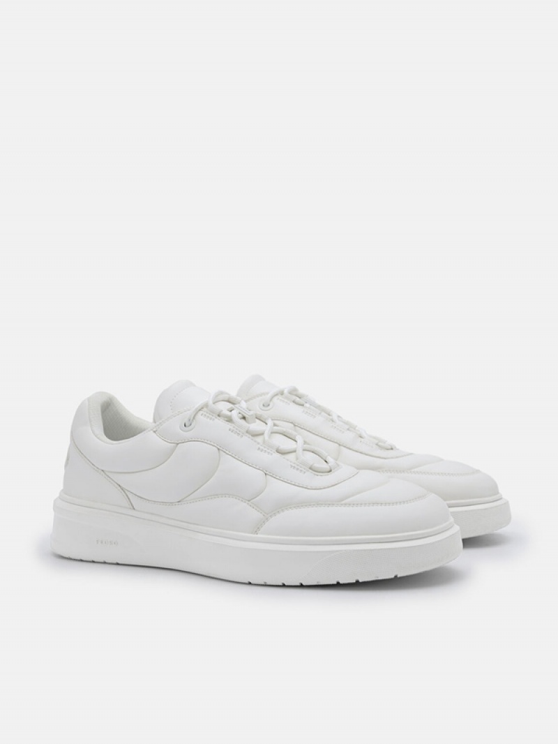 White Men's Pedro Dayflux Sneakers | WCFMGJ-426