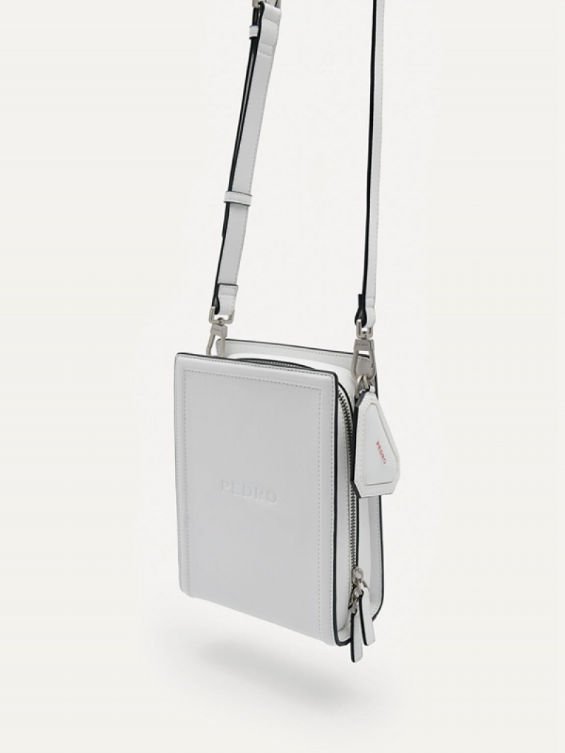 White Men's Pedro Eterna Sling Bag | SLZEVT-813