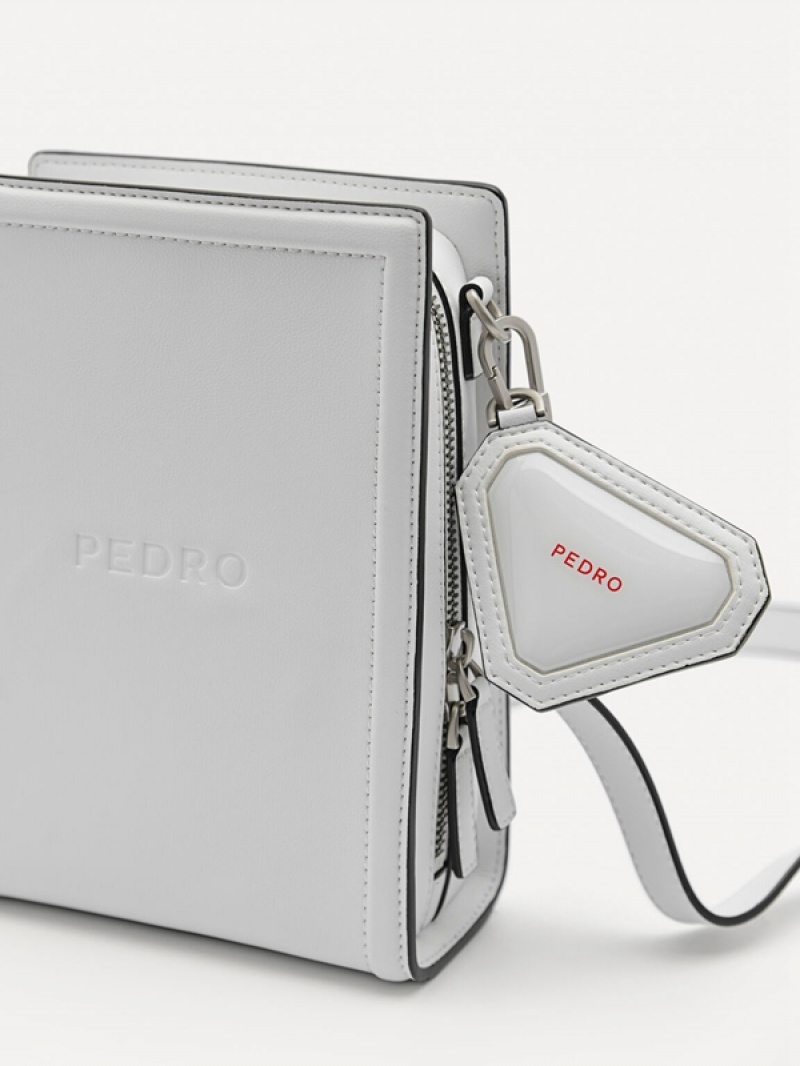 White Men's Pedro Eterna Sling Bag | SLZEVT-813