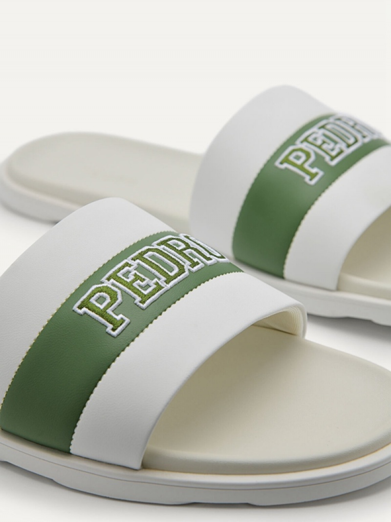 White Men's Pedro Pascal Slides | VPNYRU-047