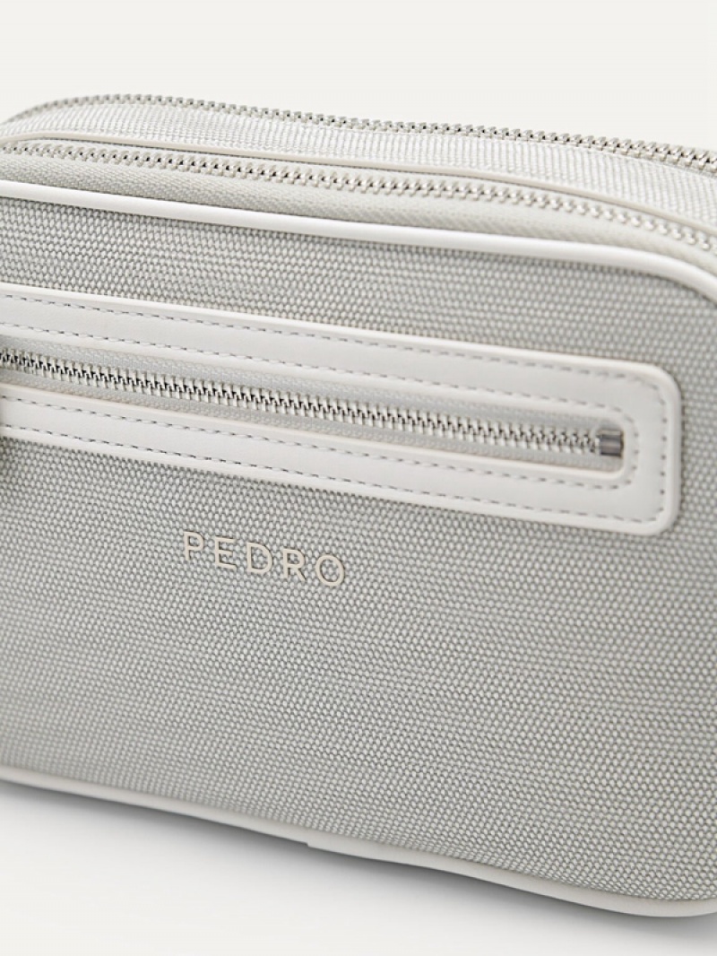 White Men's Pedro Scott Sling Bag | ELCDNP-619