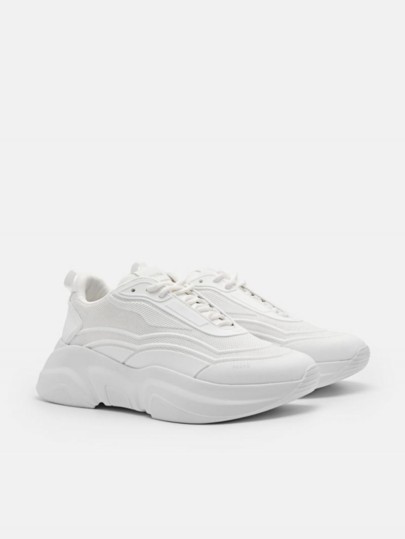 White Women's Pedro Altura Sneakers | OPEXQR-740