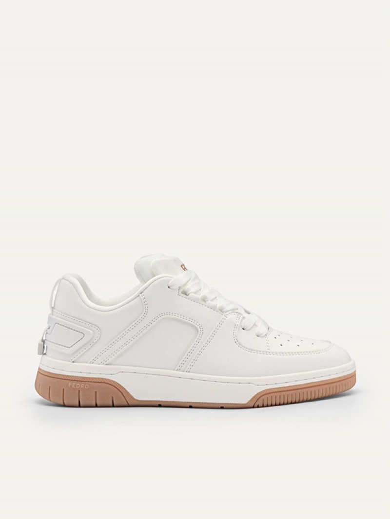 White Women\'s Pedro EOS Sneakers | CXKJIA-765