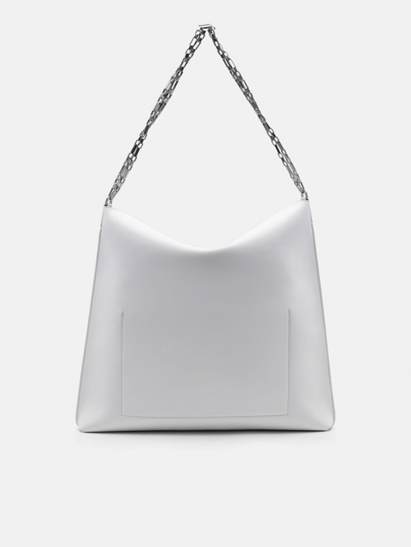 White Women's Pedro Maggie Shoulder Bags | CHDXRB-716