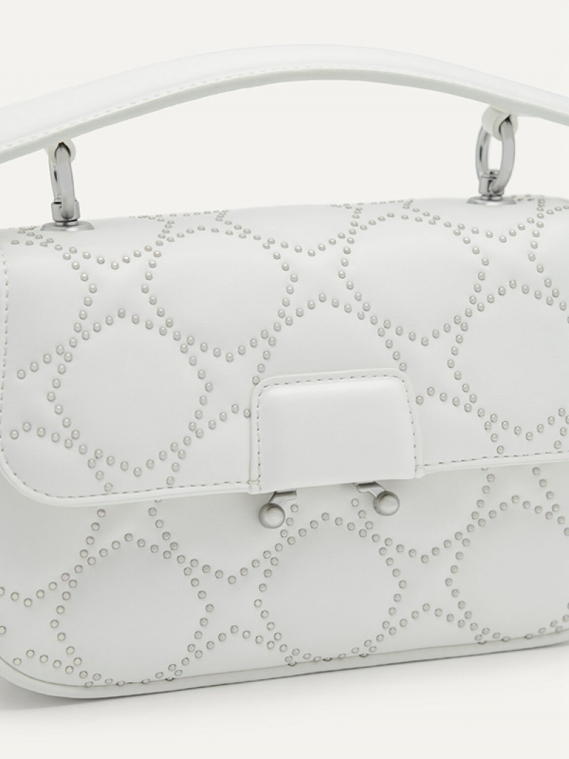 White Women's Pedro Maisie Mini Shoulder Bags | TSNXGD-052