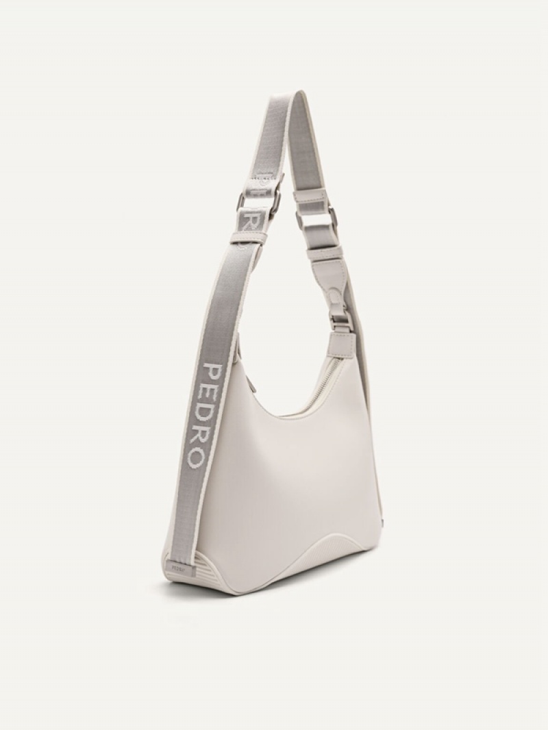 White Women's Pedro Maria Hobo Bag | LUXDCI-210