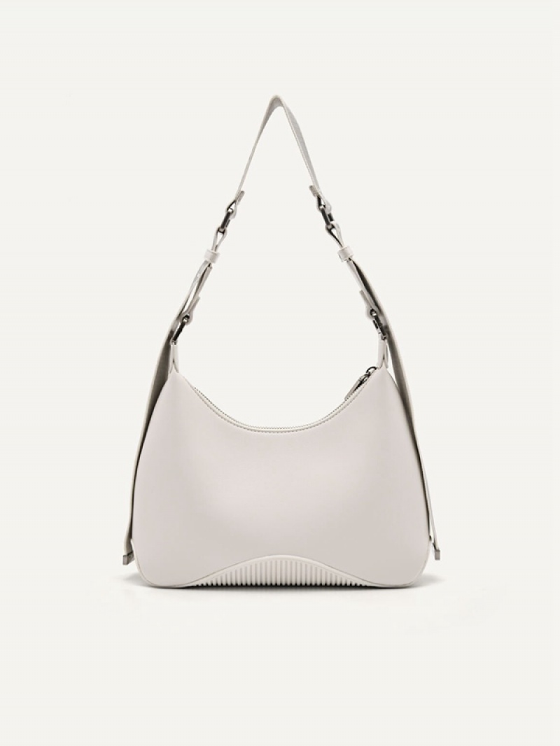 White Women's Pedro Maria Hobo Bag | LUXDCI-210